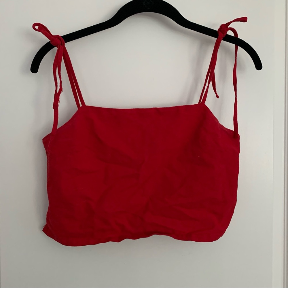 Brandy Melville Tie Strap Tank Top